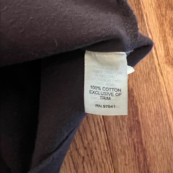 J. Jill Mocha Brown Basic Long Sleeve Compassion Tee Women’s Size Large - Picture 3 of 6